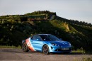Alpine unveils A110S trackside cars for its F1 drivers
