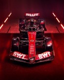 Alpine A524 F1 car with Deadpool & Wolverine livery