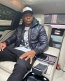 Amari Cooper and Mercedes-Maybach S-Class in Paris, France