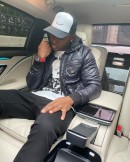 Amari Cooper and Mercedes-Maybach S-Class in Paris, France