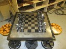 Amateur Mechanic Builds Chess Set Out of Old Car Parts