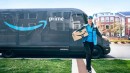 Amazon electric delivery vans made by Rivian: the EDV