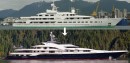 Attessa IV is the $250 million megayacht of Dennis Washington, which he retrofitted from the 1999 Evergreen
