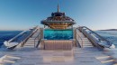 The first images of Project Arwen shows it won't be just one of the world's biggest megayachts, but also among the most luxurious