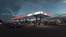 American Truck Simulator new gas station