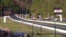 Mercedes-AMG C 63 S quarter mile drag races vs Mustang GT500, Boss 302 on DRACS