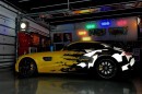 Mercedes-AMG GT Reflective ART Wrap project by MetroWrapz
