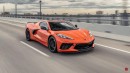 Amplify Orange Tintcoat color for 2022 C8 Chevrolet Corvette leaked by HorsePower Obsessed