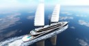 Amplitude superyacht concept by Anthony Glasson