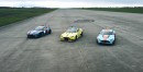 AMR V12 Vs AMR V8 Vs AMR GT8 - all-Aston Martin drag race