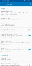 "OK, Google" on Android Auto