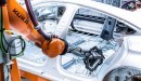 Audi e-tron GT assembly line