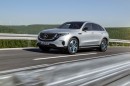 The Mercedes EQC is the second fastest-selling used car together with the Tesla Model 3
