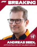Andreas Seidl Becomes CEO of Sauber Group