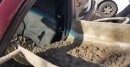 Man pours concrete in his wife's car as revenge