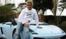 Rod Stewart and Lamborghini Gallardo Spyder