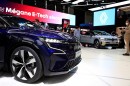 2022 Renault Megane E-Tech Electric live photo at IAA 2021
