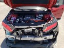 Crashed Toyota bZ4X sells on Copart