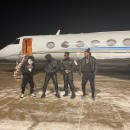 Antonio Brown, Kanye West and DaBaby Private Jet Flight
