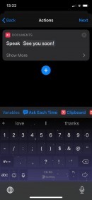 CarPlay automation in Shortcuts app