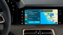 Apple Maps EV routing in Porsche Taycan