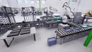 Aptera factory in Carlsbad and all manufacturing stations