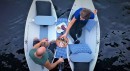 The AquaNaut electric boat is the perfect dinghy: foldable, lightweight, spacious and indestructible