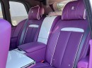 Rolls-Royce Cullinan bespoke Arctic White Purple for sale by Champion Motoring