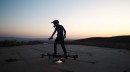 Hunter Kowald and his Hoverboard, a drone meant for personal aviation, with a 20+-minute flight time
