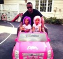 P-Diddy and his 8-year old twin daugthers