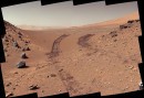 NASA Curiosity snaps picture of Mars terrain