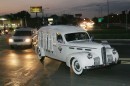 Aretha Franklin's body is carried in 1940 Cadillac LaSalle hearse
