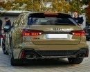Army Green 2020 Audi RS6 Arrives, Looks Ready to Invade