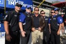 Arnold Schwarzenegger Drives 2016 Toyota Mirai at Toyota/Save Mart 350 NASCAR