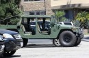 Arnold Schwarzenegger Seen Driving His Vegetable Oil Fuel Army Hummer