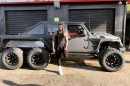 Aroldis Chapman's brand new, custom Jeep