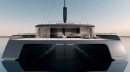 ArtExplorer cat concept: part luxury superyacht, part floating museum