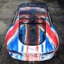 Artist Creates Jaguar F-Type "Shaguar" That Changes Color for Art Besel 2015