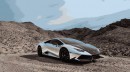 Lamborghini Huracan dies very fiery death so artist Shl0ms can make NFTs of parts of the wreckage