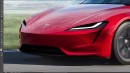 Artist Tries to Design Next-Gen Tesla Model S, Gives It Roadster Looks