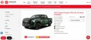 2022 Toyota Tundra with dealer markup