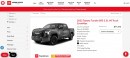 2022 Toyota Tundra with dealer markup