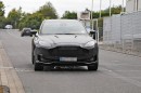Aston Martin DBX facelift prototype being tested at the Nurburgring