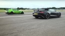 Aston Martin GT12 Racer Drag Races Vanquish Volante for the Glory of the V12