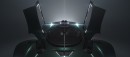 Aston Martin Valkyrie Roadster teaser for Pebble Beach Concours d’Elegance