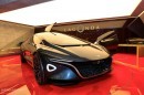 2018 Lagonda Vision Concept live at the 2018 Geneva Motor Show