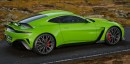 Aston Martin V12 Vantage Roadster unofficial rendering by j.b.cars