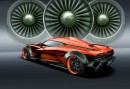 Aston Martin Valhalla DIY bolt-on widebody kit rendering by Aksyonov Nikita