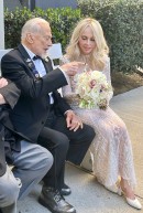 Buzz Aldrin married Anca Faur in a small ceremony in Los Angeles