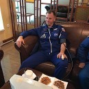 American astronaut Nick Hague